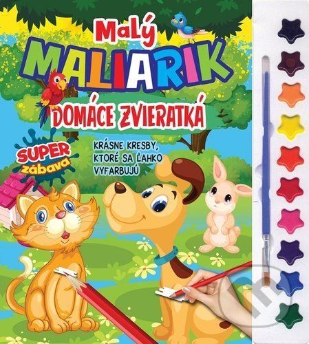 Malý maliarik - Domáce zvieratá - Foni book