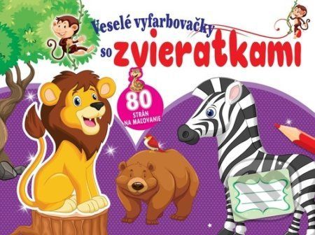 Veselé vyfarbovačky so zvieratkami - Foni book