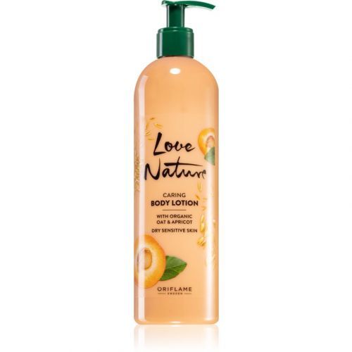 Oriflame Love Nature Organic Oat & Apricot pečující tělové mléko 500 ml