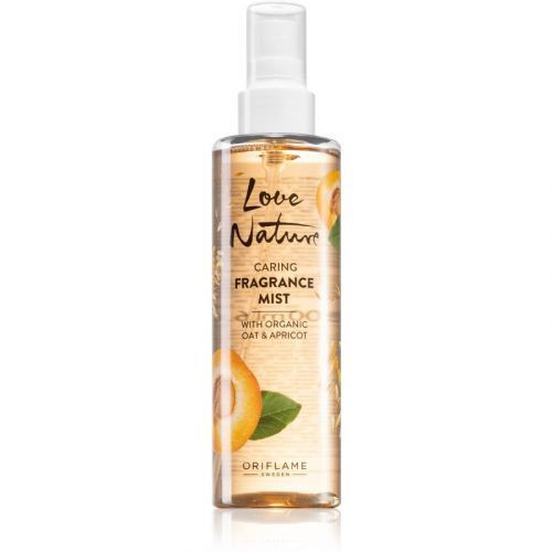 Oriflame Love Nature Organic Oat & Apricot osvěžující tělový sprej 200 ml