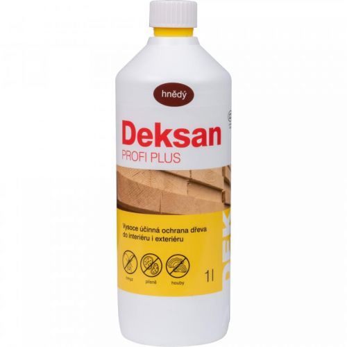 Přípravek impregnační DEKSAN PROFI PLUS hnědý 1 kg