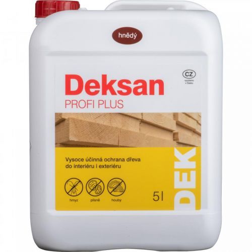 Přípravek impregnační DEKSAN PROFI PLUS hnědý 5 kg