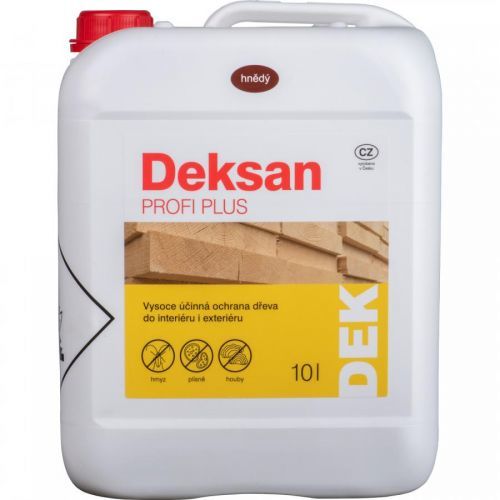 Přípravek impregnační DEKSAN PROFI PLUS hnědý 10 kg