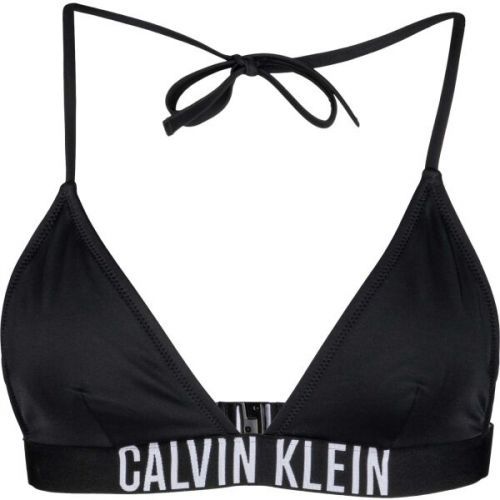 Calvin Klein INTENSE POWER-S-TRIANGLE-RP Dámský vrchní díl plavek, černá, velikost XL