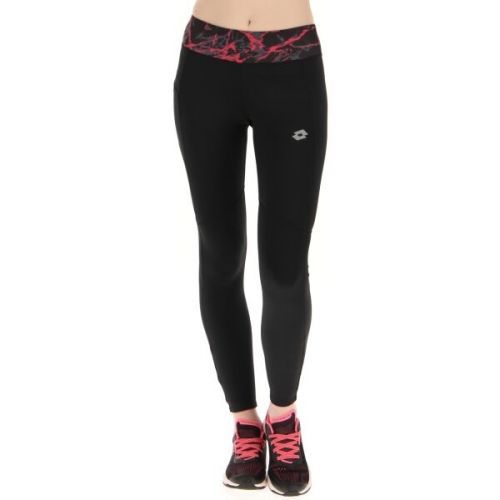 Lotto RUN FIT W LEGGING PKT 1 Dámské sportovní legíny, černá, velikost XS