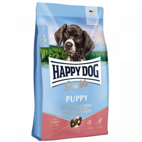 Happy Dog Supreme Sensible Puppy s lososem a bramborami - 2 x 10 kg