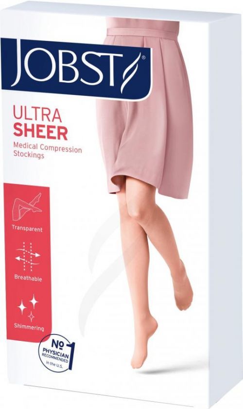 Jobst Ultra Sheer 1 - lýtkové punčochy bez špice - běžná délka - tělové - velikost III