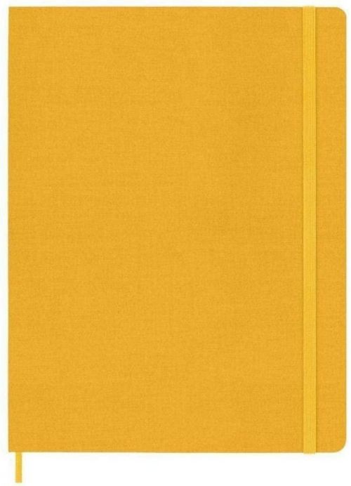 Moleskine Zápisník oranžový XL, linkovaný, tvrdý
