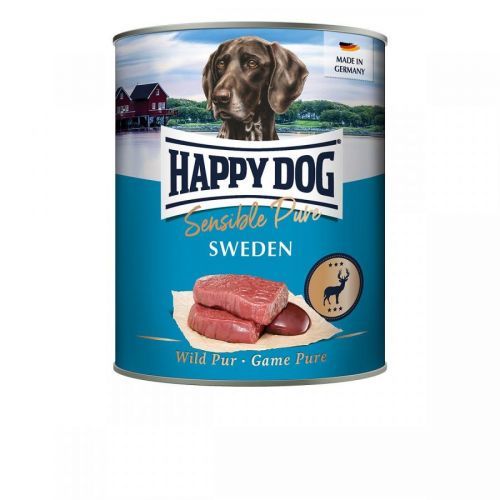 Happy Dog Sensible Pure Sweden (zvěřina) 6 × 800 g