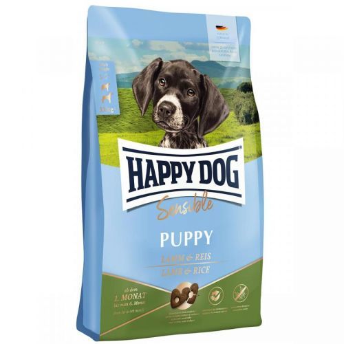 Happy Dog Supreme Sensible Puppy jehněčí maso s rýží 4 kg