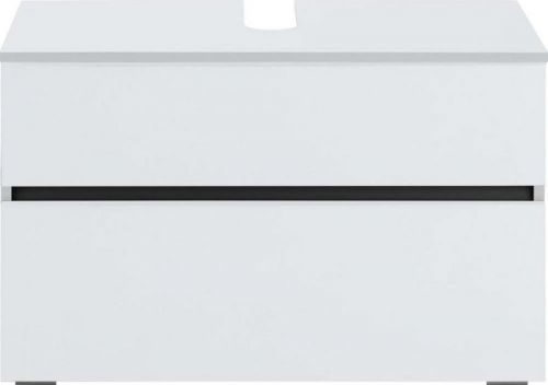 Bílá umyvadlová skříňka Støraa Wisla, 80 x 55 cm