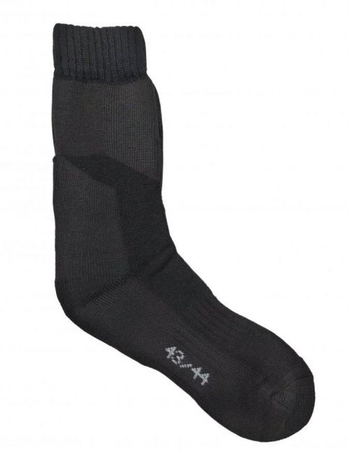 Ponožky policejní černé zimní Merino Velikost: 43-44