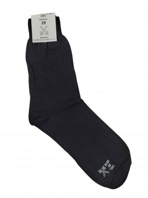 Ponožky černé 2003 policejní PČR originál Velikost: 25