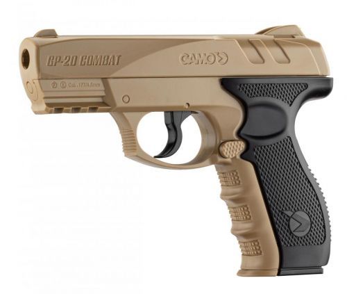 GP-20 Combat Desert vzduchová pistole CO2 4,5 mm / .177 Gamo