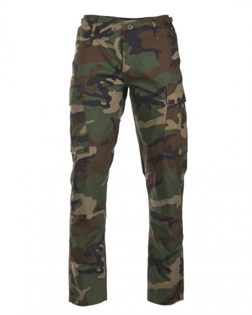 Kalhoty US BDU Slim Fit ripstop TEESAR® Woodland Velikost: XL