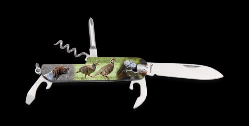Kapesní zavírací nůž multifunkční Koroptev 3D Albainox 11129