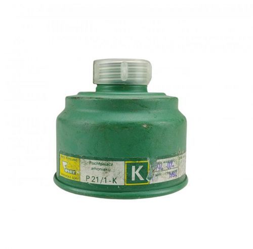 Faser filtr P21/1-K na plynovou masku zelený verze MOF