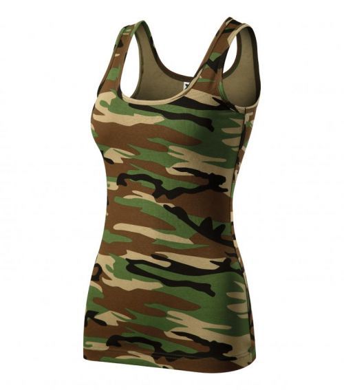 Tílko dámské Camo Triumph woodland  Malfini Velikost: XS