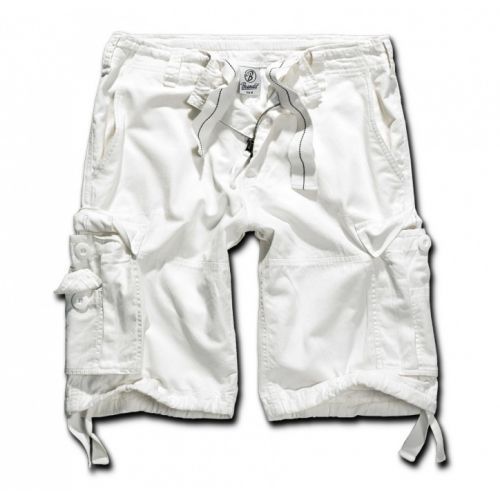 Kraťasy Brandit Trucker Vintage - bílé, XL