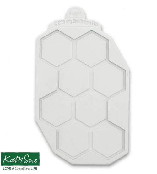 Silikonová formička včelí plástve - Honeycomb 12cm - Katy Sue