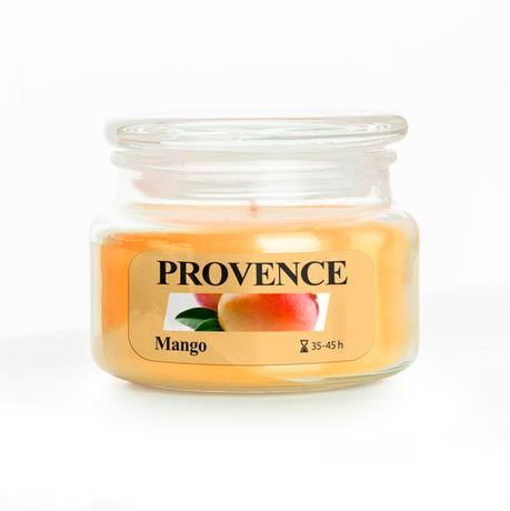 Provence Vonná svíčka ve skle 45 hodin mango