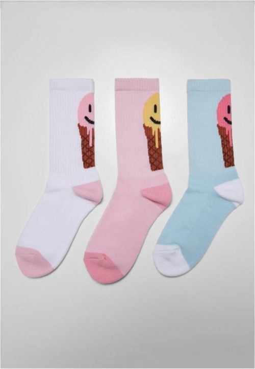 Fancy Icecream Socks 3-Pack 43-46