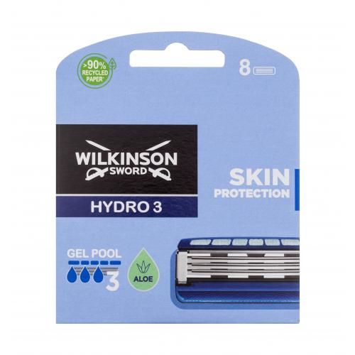 Wilkinson Sword Hydro 3 8 ks náhradní hlavice na holicí strojek pro muže