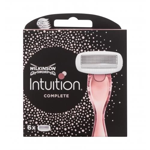 Wilkinson Sword Intuition Complete 6 ks náhradní hlavice na holicí strojek pro ženy