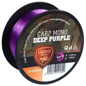 Giants fishing Vlasec Carp Mono Deep Purple