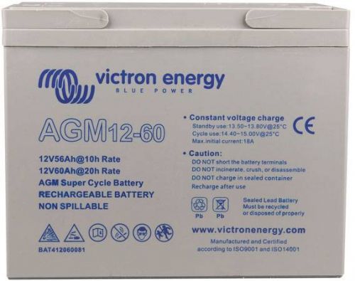 Olověný akumulátor Victron Energy Deep Cycle BAT212200084, 22 Ah, 12 V