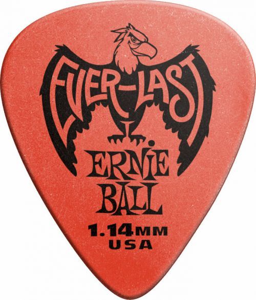 Ernie Ball 1.14mm Red Everlast Pick