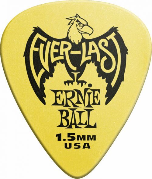 Ernie Ball 1.5mm Yellow Everlast Pick