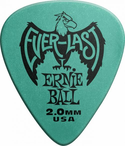 Ernie Ball 2.0mm Teal Everlast Pick