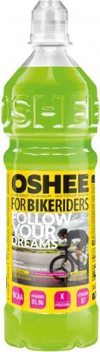 OSHEE Isotonic Drink 750 ml, izotonický nesycený nápoj s vitaminem B, draslíkem a BCAA,, Lime Mint