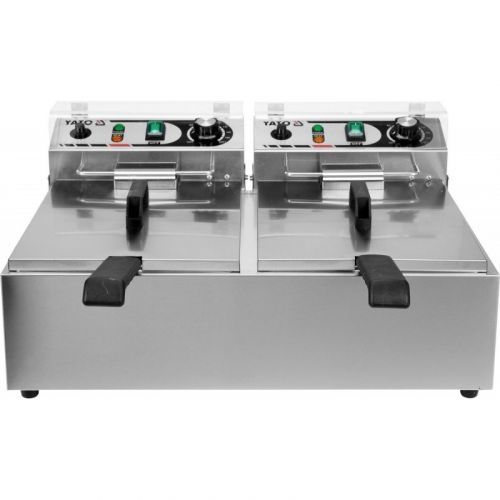 Yato Gastro Fritéza dvoukomorová 2x3000W 2x6l