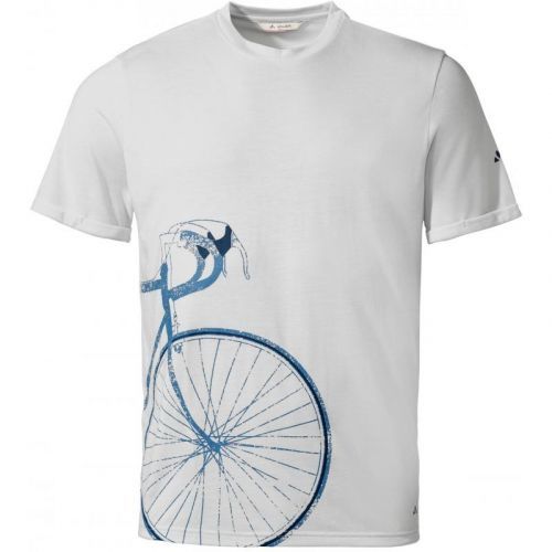 Triko Vaude Cyclist 3 T-Shirt - pánské, krátký, měsíční kámen - velikost 2XL