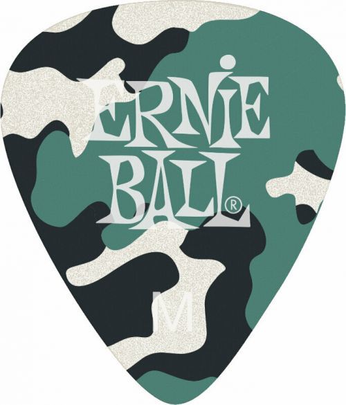 Ernie Ball Camouflage Cellulose Pick Medium