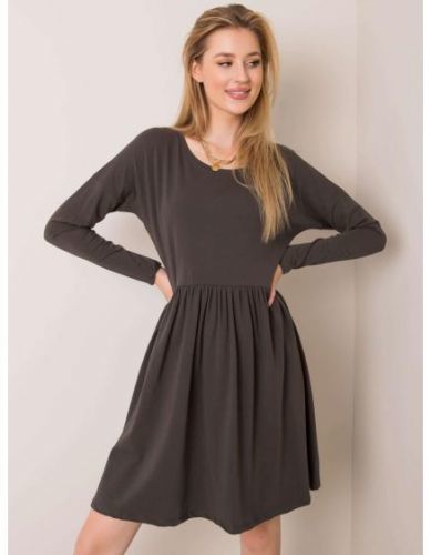 Dámské šaty Vega RUE PARIS khaki