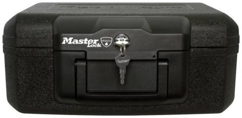 Protipožární trezor Master Lock P44970, L1200, na klíč, (š x v x h) 36.2 x 15.6 x 28.4 cm, černá