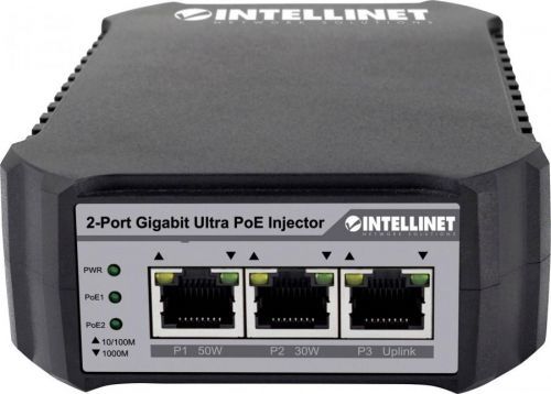 Intellinet 561488 PoE injektor 10 / 100 / 1000 MBit/s IEEE 802.3af (12.95 W), IEEE 802.3at (25.5 W)