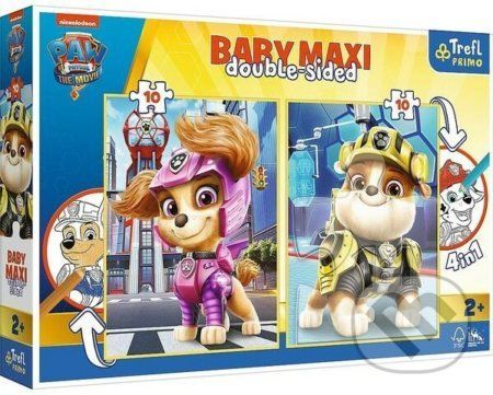 Puzzle Baby MAXI 2x10 - Paw Patrol: THE MOVIE - Trefl