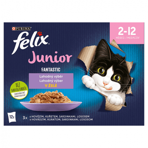 FELIX Fantastic Junior lahodný výběr 12 x 85g