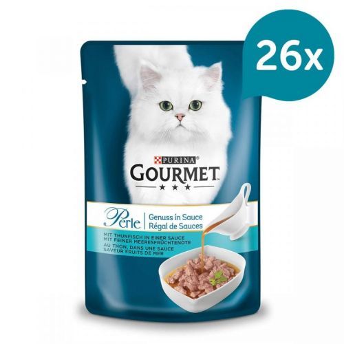 Gourmet Perle Genuss v omáčce s tuňákem 24 × 85 g