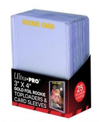 Toploader Ultra Pro 3x4 Rookie Toploaders and Card Sleeves - 25 ks