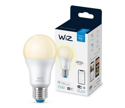 WiZ LED Stmívatelná žárovka A60 E27/8W/230V 2700K CRI 90 Wi