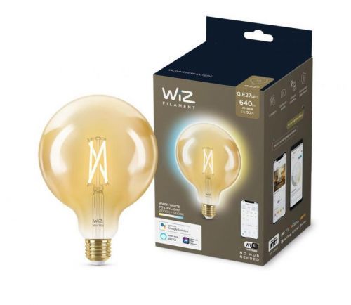 WiZ LED Stmívatelná žárovka VINTAGE G125 E27/6,7W/230V 2000