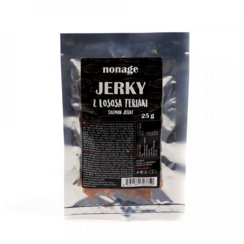 NONAGE Jerky z lososa teriaki 25 g