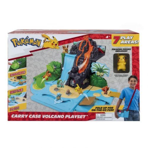 Orbico Pokemon Carry Case Volcano Playset