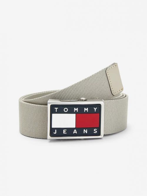 Tommy Jeans Pásek Šedá