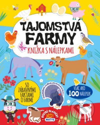 Knižka s nálepkami - Tajomstvá farmy - Matys